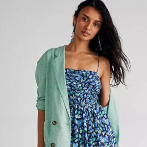 Free People Floral jumpsuit Pant M